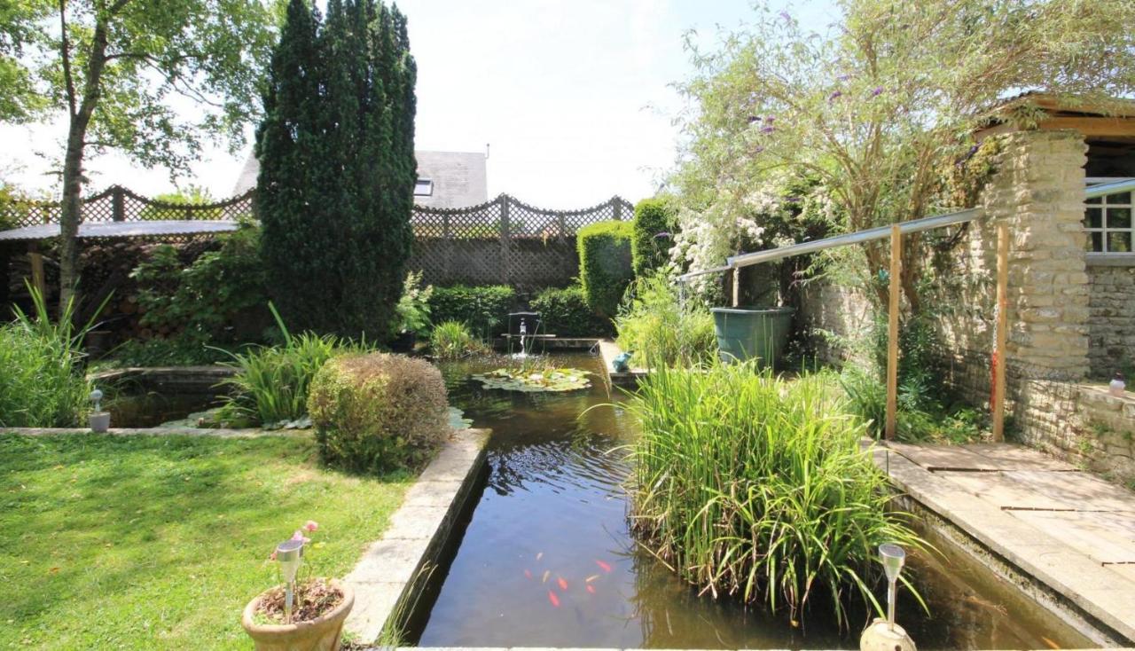 Gite 4 Personnes Avec Piscine Et Bain Nordique Proche Des Plages Du Debarquement Le Manoir  Esterno foto